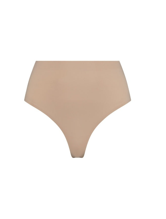Lengvos kompresijos besiūlės formuojančios tanga kelnaitės INVISIBLE THONG NUDE