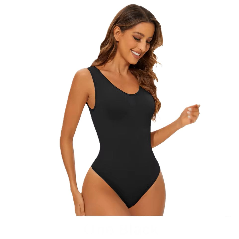 Formuojantis Plačių Petnešėlių Thong Bodis